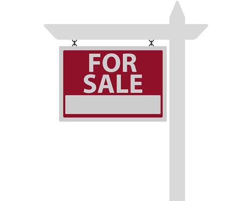 For sale sign