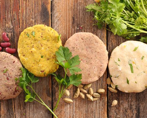 Plant-based burger
