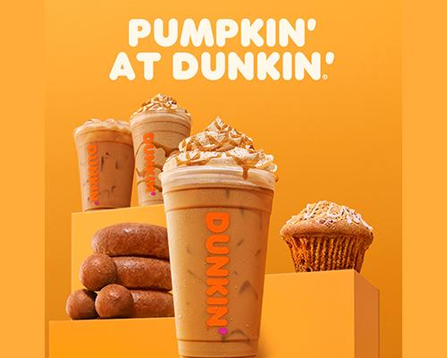 Dunkin' Donuts pumpkin spice