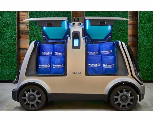 Walmart Autonomous Vehicle Delivery