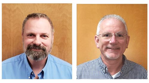 Lee Beckman (left) and Joe Rosso take on new roles at Beck Suppliers Inc.