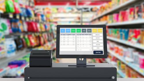 convenience store checkout