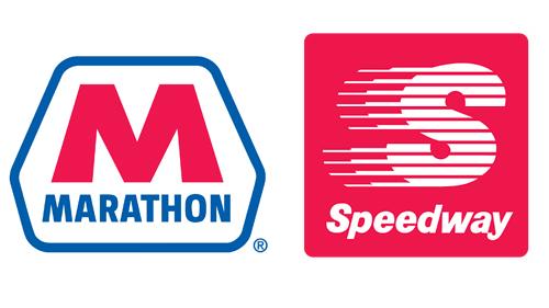 Logos for Marathon Petroleum and Speedway LLC