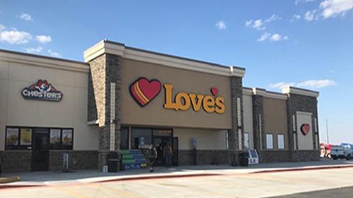 Love's Travel Stop in Kermit, Texas