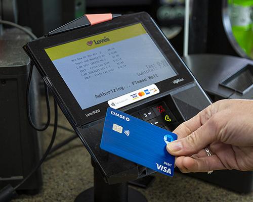 Love's contactless payment