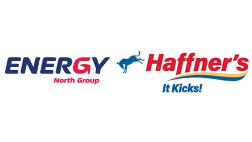 Logos for Energy North Group and Haffner's