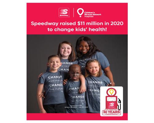 Speedway & Children's Miracle Network Hospitals campaign
