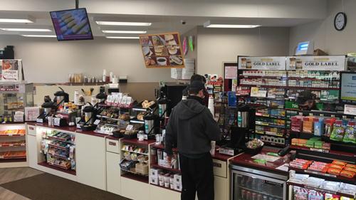 Inside the Stewart's Shops in Ballston Spa, N.Y.
