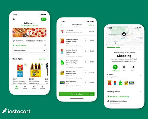 7-Eleven Instacart delivery