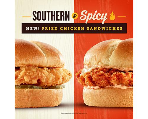 Pilot Flying J chicken sandwiches