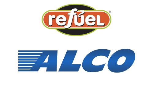 Logos for Refuel and ALCO