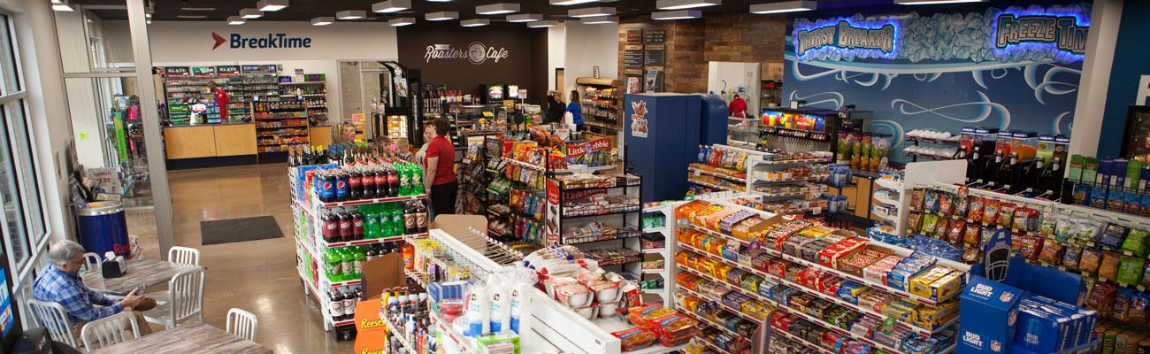 Break Time convenience store interior