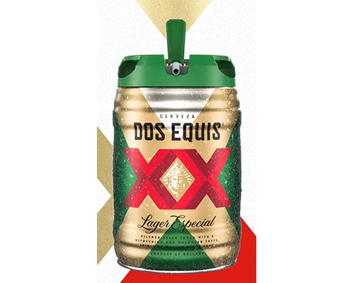 Dos Equis Five-Liter Draft Keg