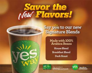 Yesway Signature Blends Coffee ad