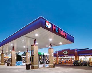 The exterior of a Holiday Stationstores location
