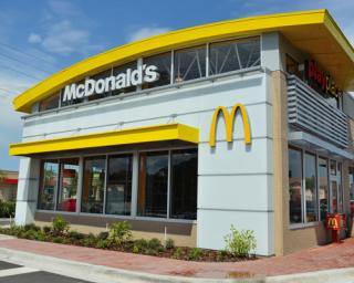 A McDonald's restaurant