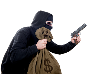 an armed robber