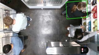 Zippin's ecosystem uses a combination of overhead cameras and smart shelf sensors for accuracy.