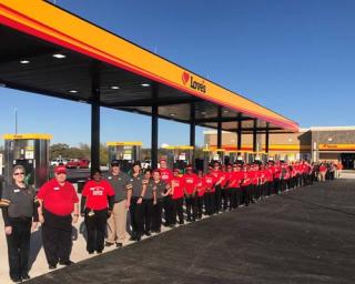 The new Love's Travel Stop in Sulphur Springs, Texas boasts 92 truck parking spaces.
