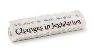 Changes in legislation newspaper headline