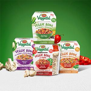 CONVENIENCE MEAL DEL MONTE VEGGIEFUL VEGGIE BOWLS Del Monte Foods, Inc.