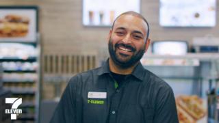 a 7-Eleven employee