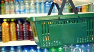shopping at a convenience store