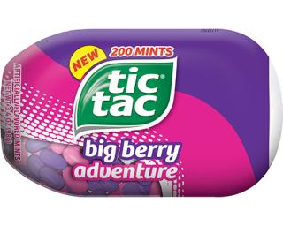 Tic Tac Mints, Big Berry Adventure 1 oz, Packaged Candy