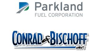 Logos for Parkland and Conrad & Bischoff
