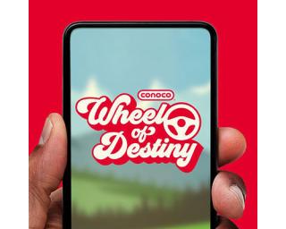 Conoco's Wheel of Destiny game
