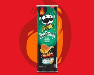 Pringles Scorchin' Sour Cream & Onion
