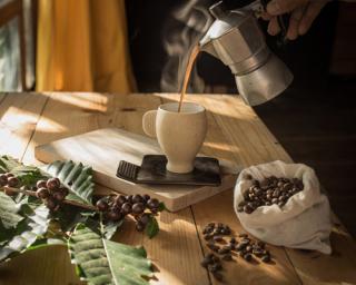 Gourmet coffee at home