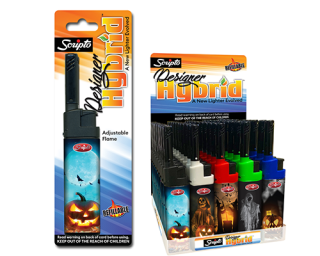 Scripto Hybrid Designer Halloween Lighter Series