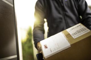 Delivering a package