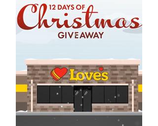 Love's 12 Days of Christmas giveaway