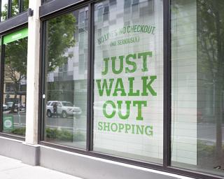 Just walk out shopping