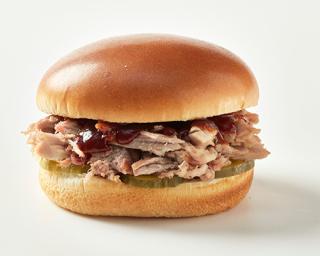 RaceTrac BBQ pulled pork sandwich