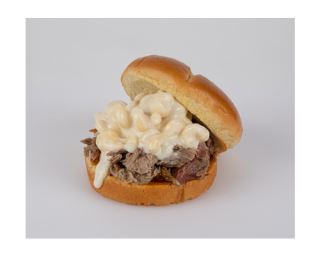 TXB Pork N Mac Sandwich