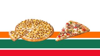 7-Eleven Breakfast & Veggie Pizzas