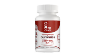 CBD Living Pomegranate Gummies