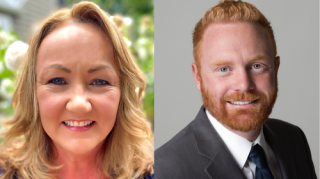 Kim Trask, western region sales director & Matt Cameron national accounts sales director