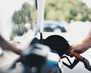 getting gas