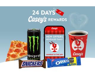 24 Days of Casey's Rewards