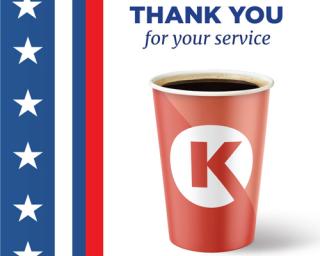 Circle K coffee cup