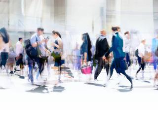 People on the go