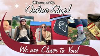 Stewart's Online Shop promotion