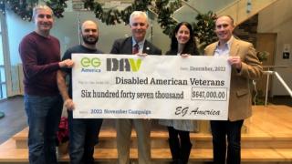 EG Group Donation to DAV