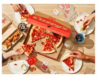 Casey's Pepperoni Pepperoni Pepperoni pizza