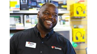 Love's employee smiling