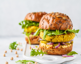 plant-based burger